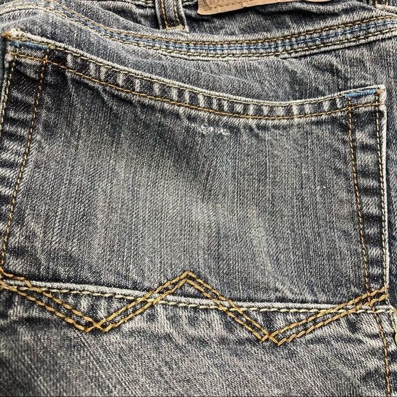 WRANGLER Men’s Relaxed Boot Jean, 34X32,‎ hand measures 34X30, Gray, - Picture 10 of 10